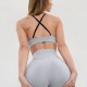 Спортивный БРА Bona Fide: Charm Top "Light Gray"